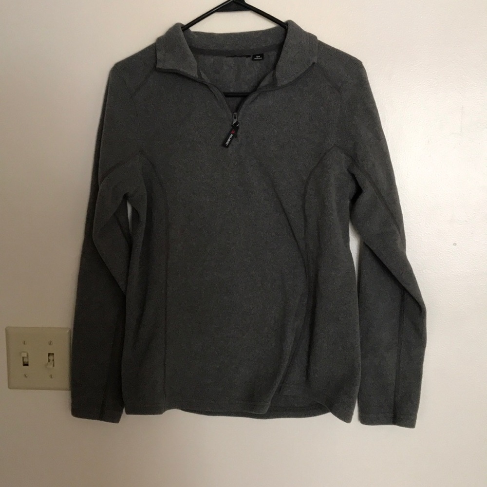 Half zip hoodie